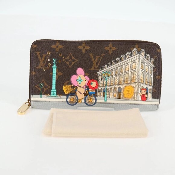 LOUIS VUITTON Monogram Vivienne Zippy Wallet Long Wallet - Picture 1 of 15